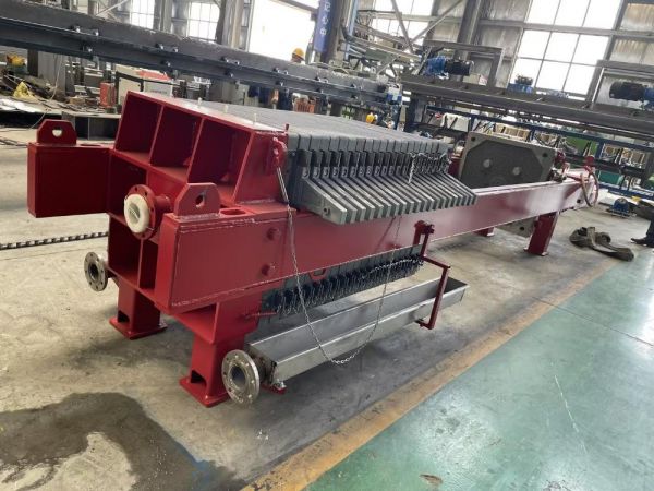 Hydraulic once-open Filter Press